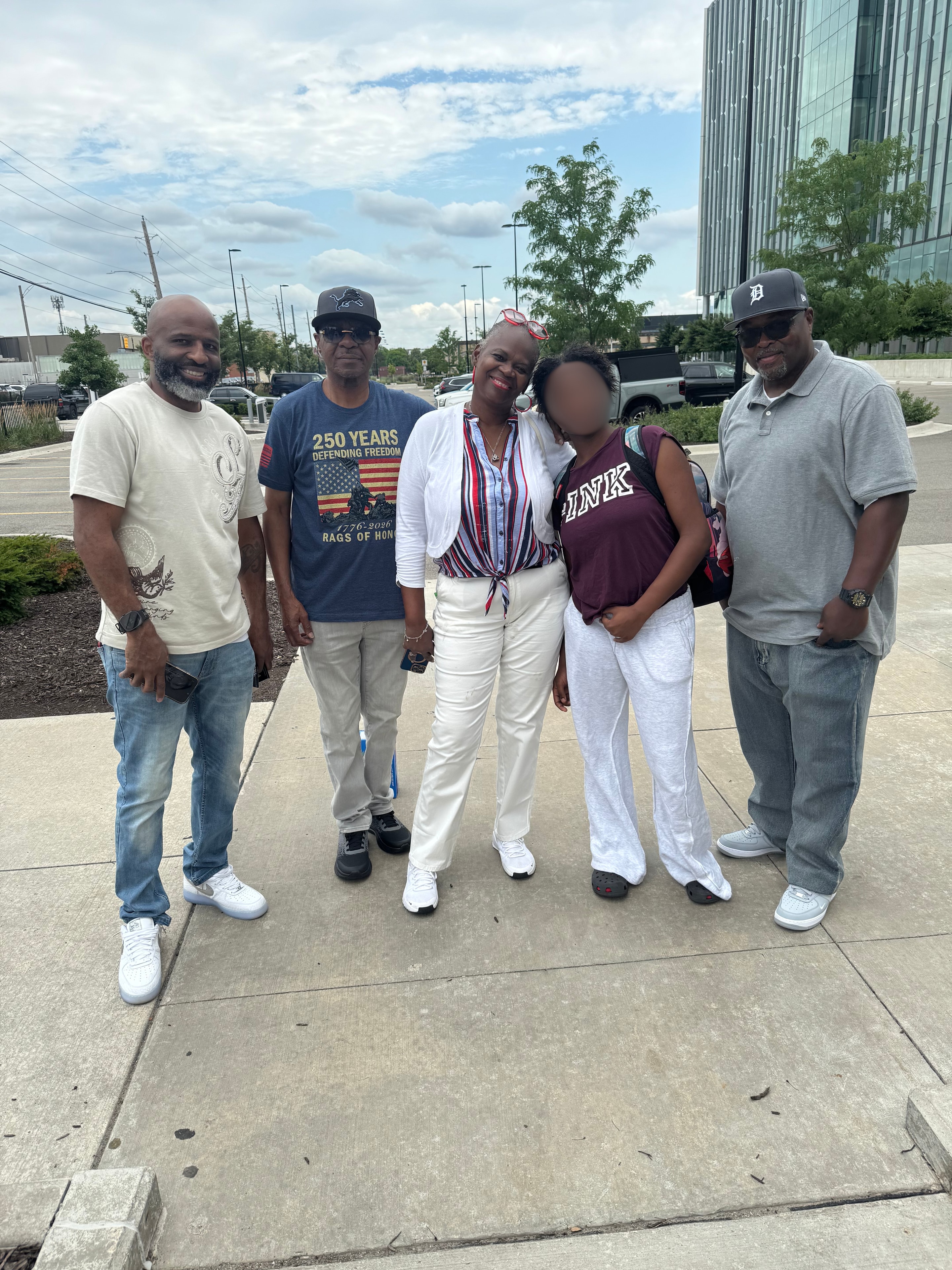 FTGF staff providing post-release support to a youth leaving the juvenile detention facility