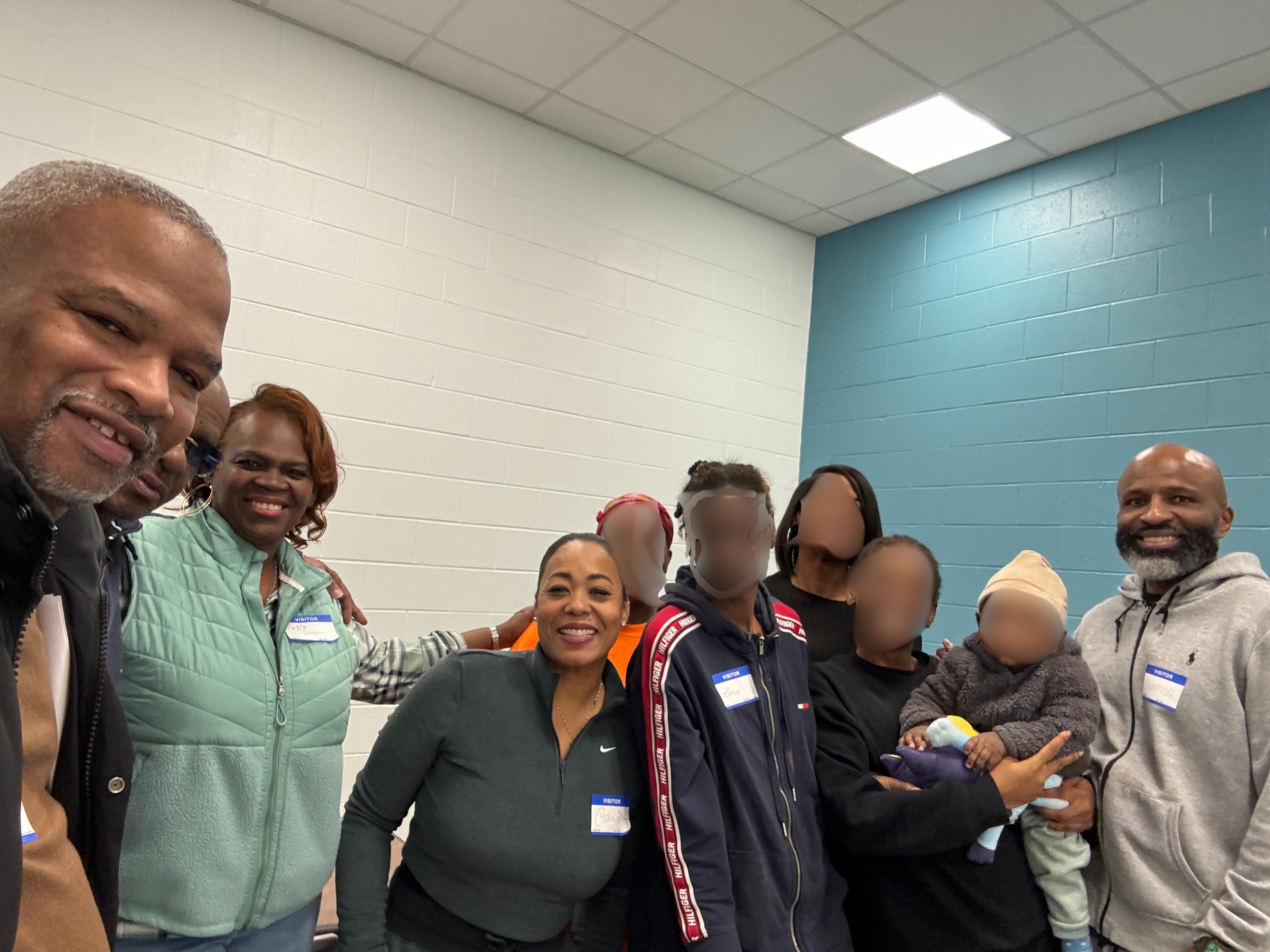 FTGF team celebrating with community members
